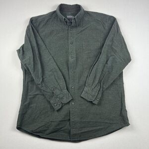 Woolrich Shirt Mens Large Button Down Flannel Pocket Outdoor Casual Workwear
